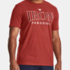 Under Armour T-shirt UA PJT ROCK IRON SS-RED - Men's