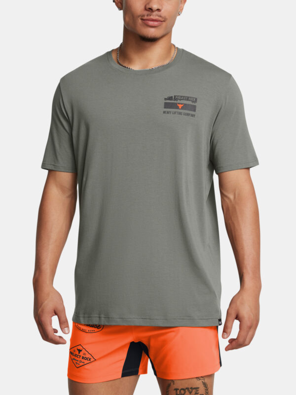 Under Armour T-shirt UA Pjt Rck 60/40S SS 4 Tools-GRN - Men's