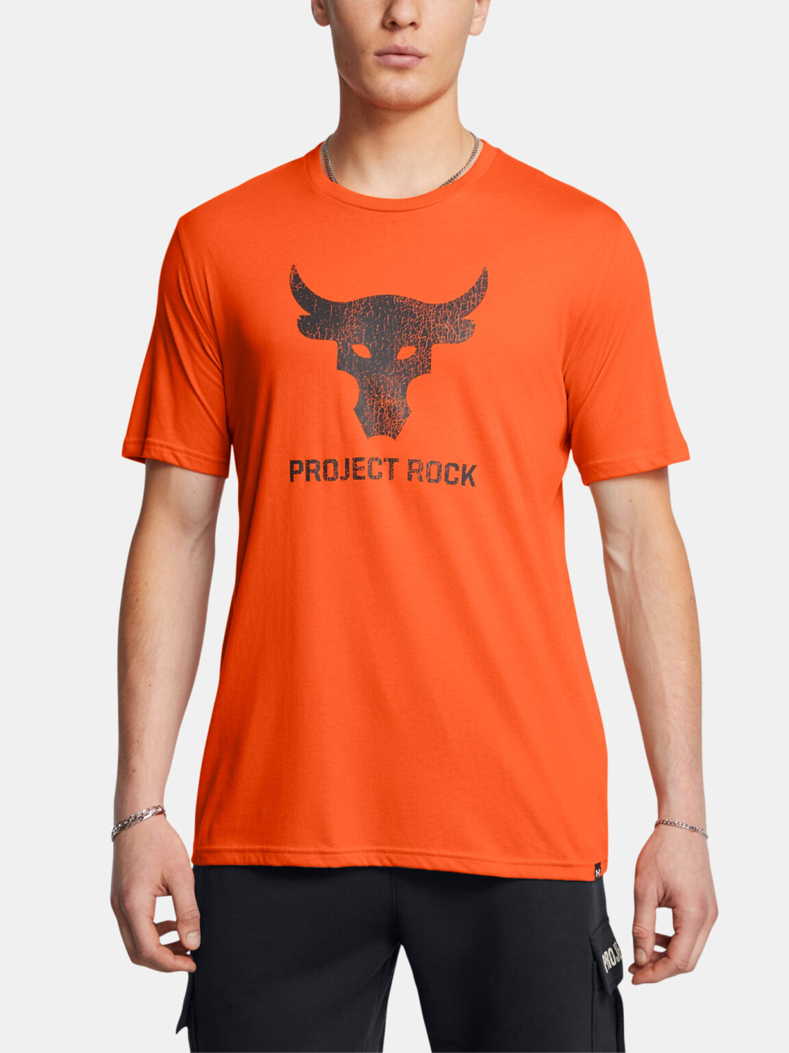 Under Armour T-shirt UA Pjt Rck Brahma Bull SS-ORG - Men's