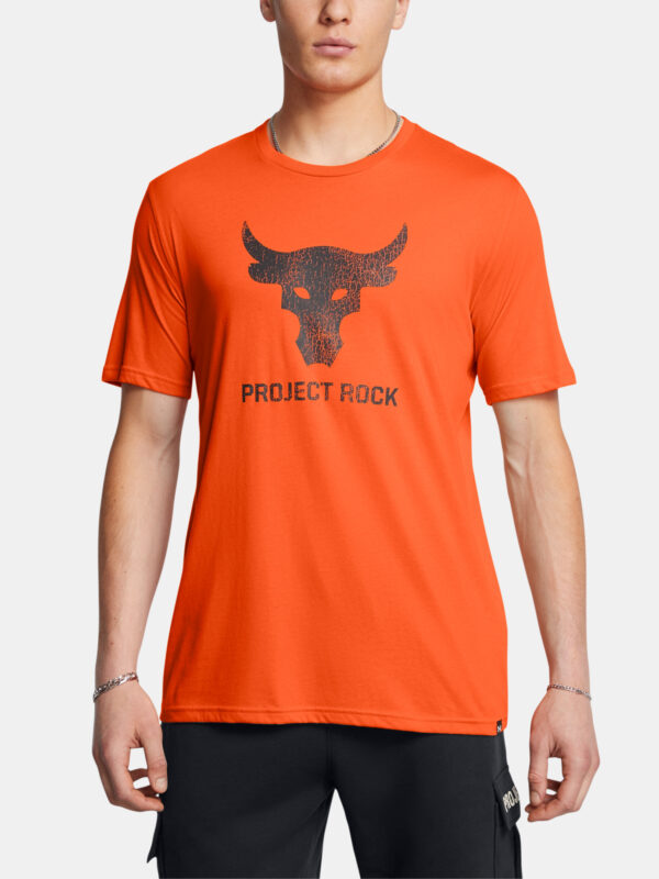 Under Armour T-shirt UA Pjt Rck Brahma Bull SS-ORG - Men's