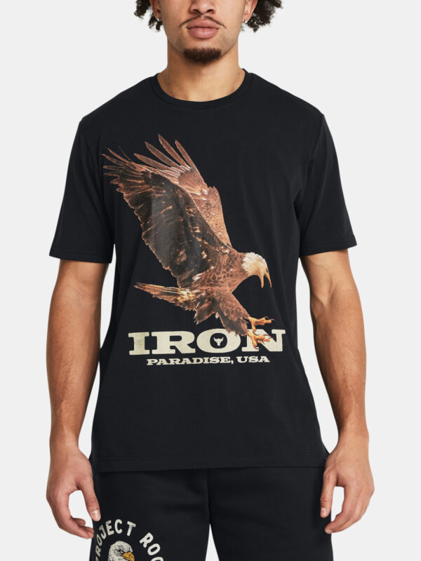 Under Armour T-shirt UA Pjt Rck Eagle Graphic SS-BLK - Men
