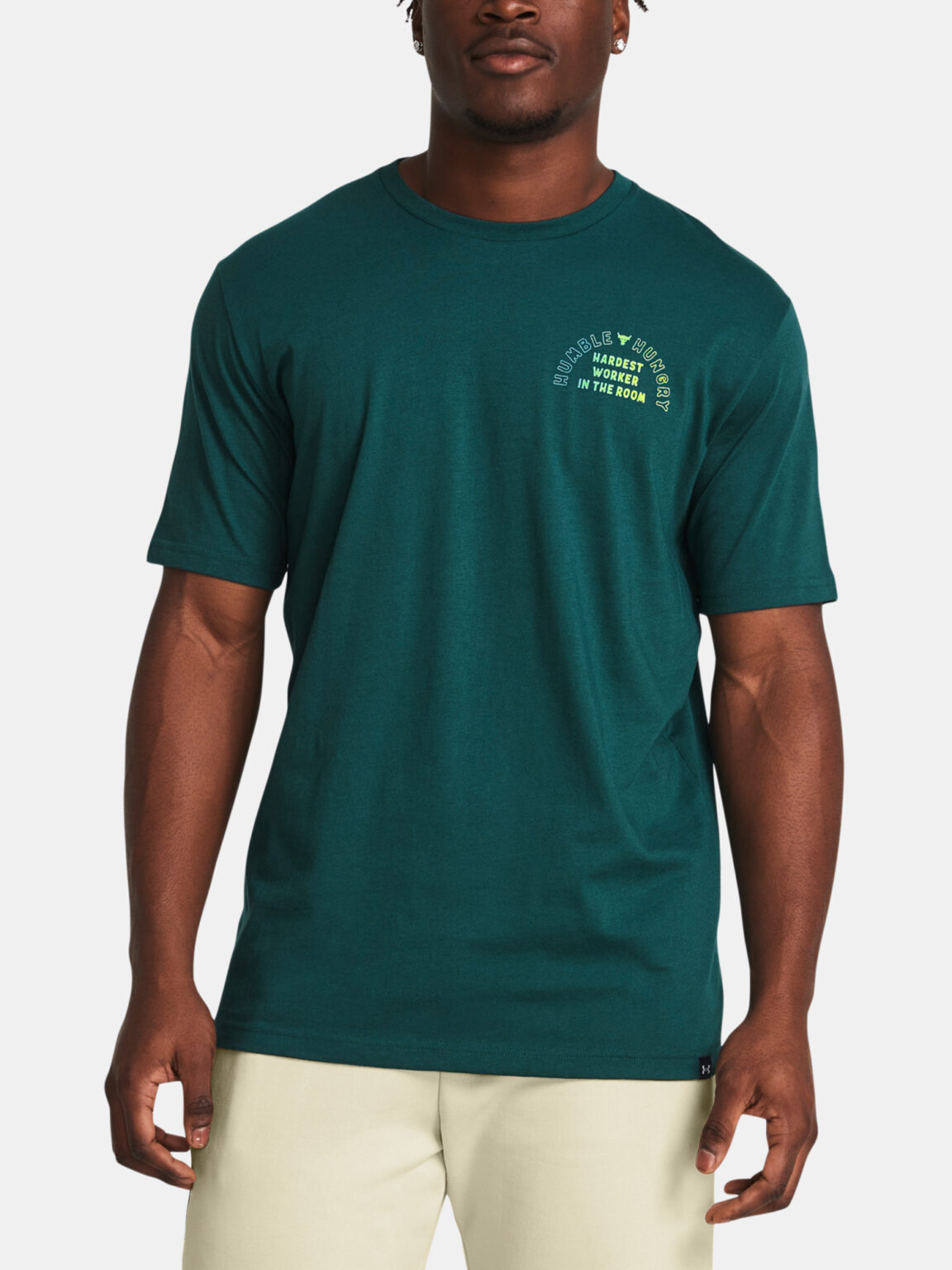 Under Armour T-shirt UA Pjt Rck H&H Graphc SS-BLU - Men's