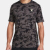Under Armour T-shirt UA Pjt Rck Payof AOP Graphic-BRN - Men's