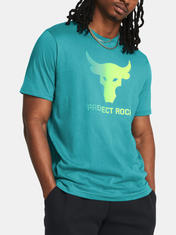 Under Armour T-shirt UA Pjt Rck Payoff Graphc SS-BLU - Men's