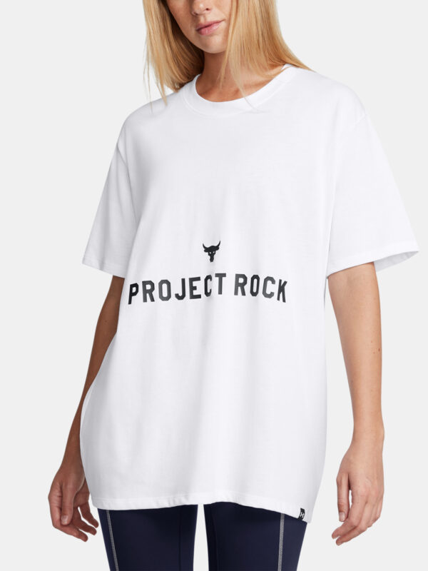 Under Armour T-shirt UA Pjt Rck W Campus T Q3-WHT - Women's