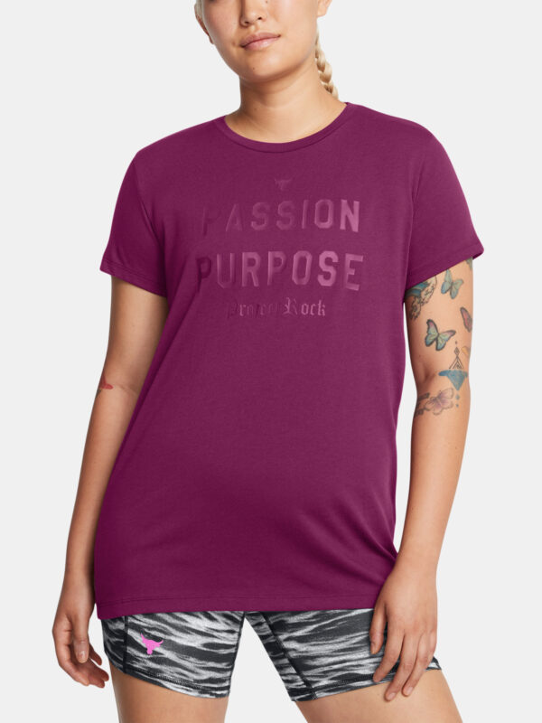 Under Armour T-shirt UA Pjt Rck W HWT Passion SS-PPL - Women's