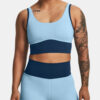 Under Armour Tank Top Meridian Fitted Crop Tank-BLU - Women