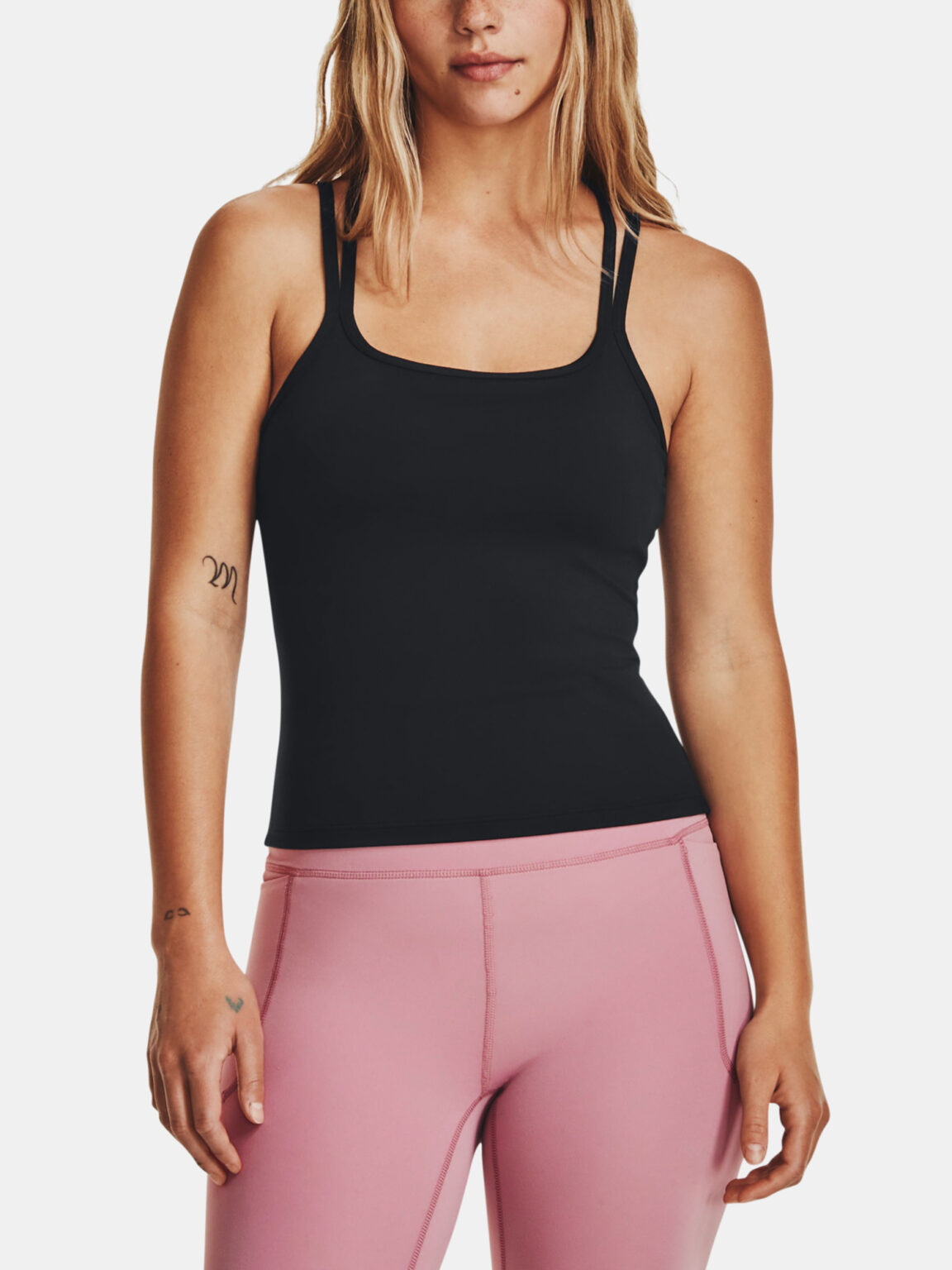 Under Armour Tank Top Meridian Fitted Tank-BLK - Women