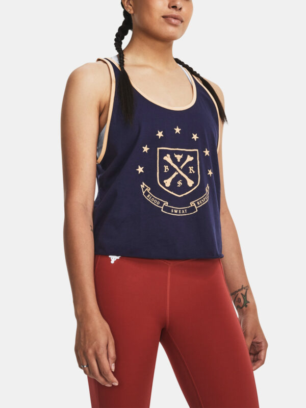 Under Armour Tank Top Pjt Rck Q3 Arena Tank-BLU - Women's