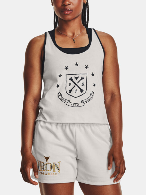Under Armour Tank Top Pjt Rck Q3 Arena Tank-GRN - Women's