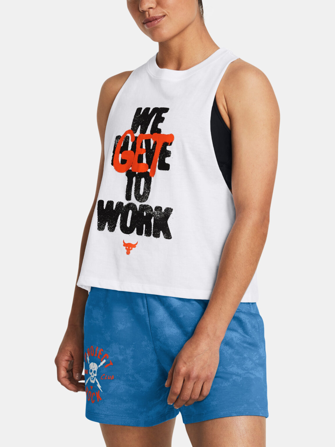 Under Armour Tank Top Pjt Rck W Underground Tank-WHT - Women's