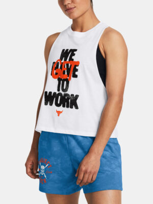 Under Armour Tank Top Pjt Rck W Underground Tank-WHT - Women's Under Armour Tank Top Pjt Rck W Underground Tank-WHT - Women's