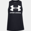 Under Armour Tank Top Sportstyle Graphic Tank-BLK - Women