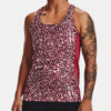 Under Armour Tank Top UA Fly By Printed Tank-PNK - Women