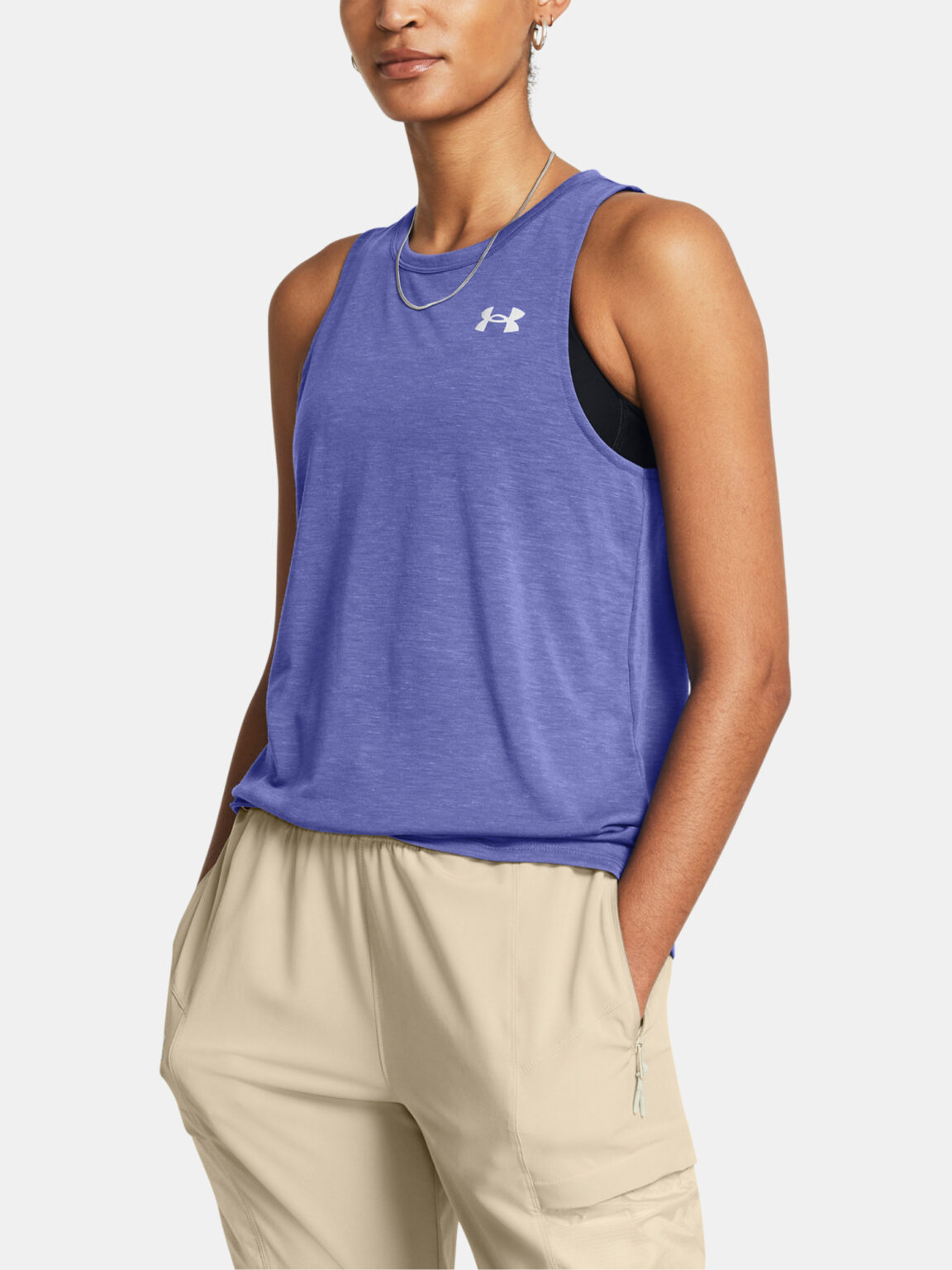 Under Armour Tank Top UA Launch Trail Tank-PPL - Women