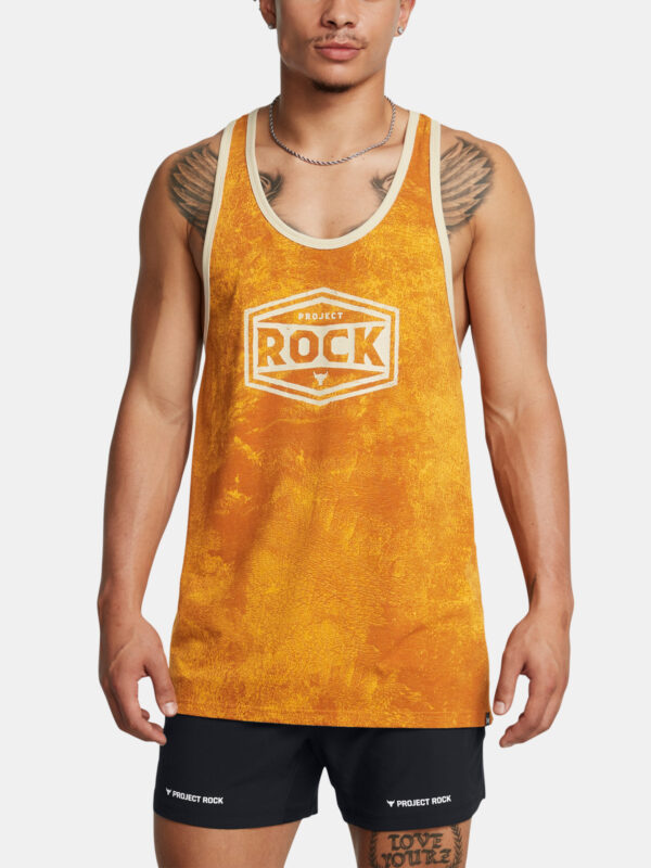Under Armour Tank Top UA Pjt Rck Racer Tank Tools-YLW - Men's