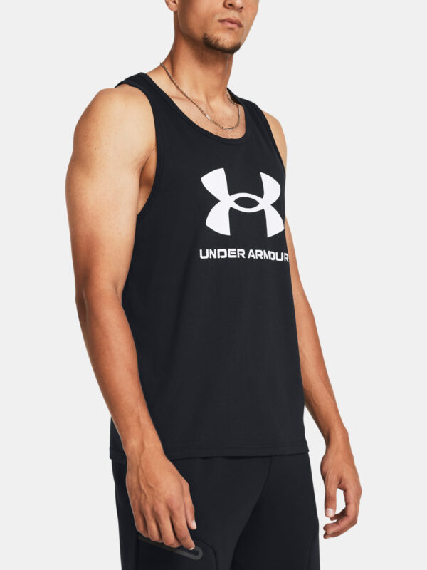 Under Armour Tank Top UA SPORTSTYLE LOGO TANK-BLK - Men