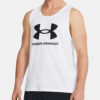 Under Armour Tank Top UA SPORTSTYLE LOGO TANK-WHT - Men