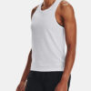 Under Armour Tank Top UA Seamless Stride Singlet-WHT - Women