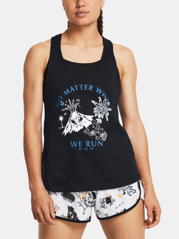 Under Armour Tank Top UA We Run Tank-BLK - Women
