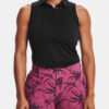 Under Armour Tank Top UA Zinger Sleeveless Polo-BLK - Women
