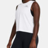 Under Armour Tank Top Vanish Energy Crop Tank-WHT - Women