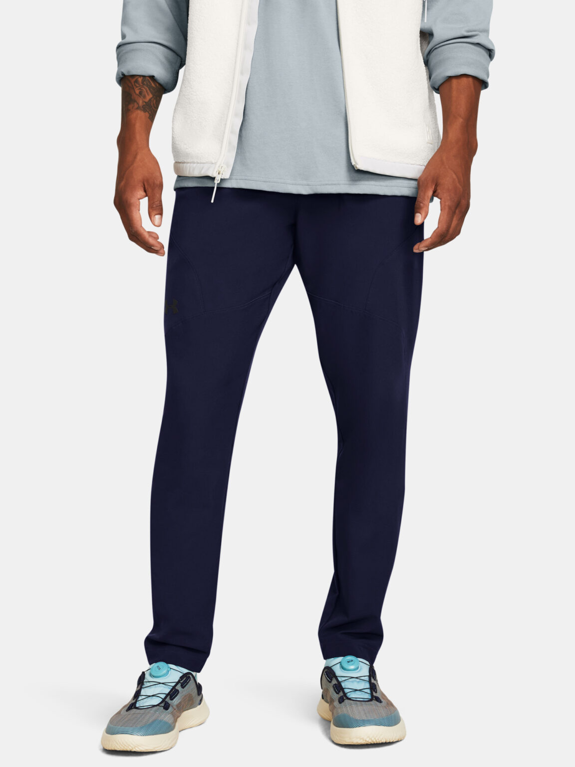 Under Armour Track Pants UA UNSTOPPABLE TAPERED PANTS-BLU - Men