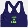 Under Armour UA Crossback Graphic Bra - Blue