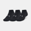 Under Armour UA Essential Low Cut 3pk-BLK Socks - unisex
