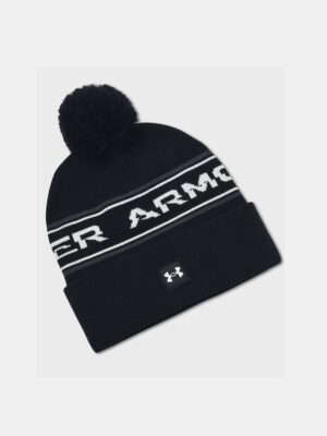 Under Armour UA Men's Halftime Pom Beanie - BLK - Men's