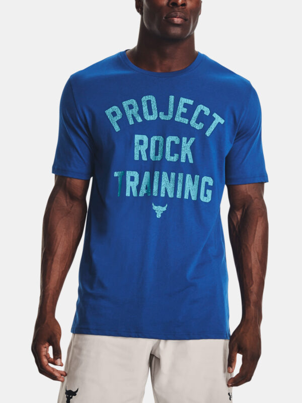 Under Armour UA PJT ROCK TRAINING SS-BLU T-shirt - Men's