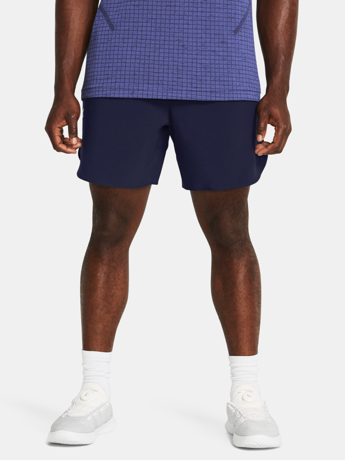 Under Armour UA Peak Woven Shorts-BLU - Men's