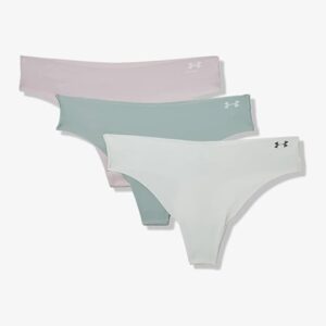 Under Armour UA Pure Stretch NS THONG 3-Pack Multicolor S-alacsony-ár