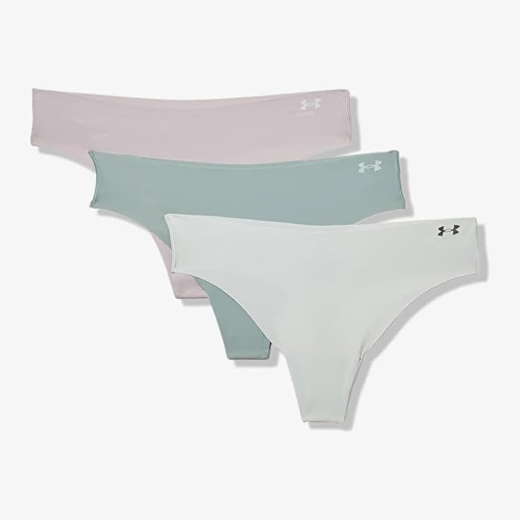 Under Armour UA Pure Stretch NS THONG 3-Pack Multicolor S-alacsony-ár