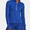 Under Armour UA Qualifier Run 1/2 Zip-BLU T-Shirt - Women