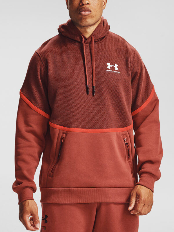 Under Armour UA Rival Gyapjú AMP HD-RED pulóver