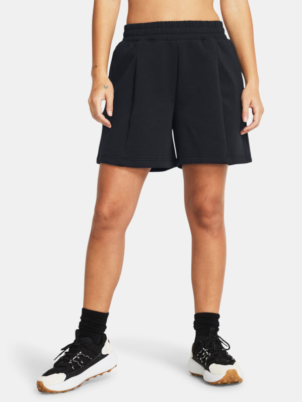 Under Armour Unstoppable Flc Pltd Short-BLK - Women