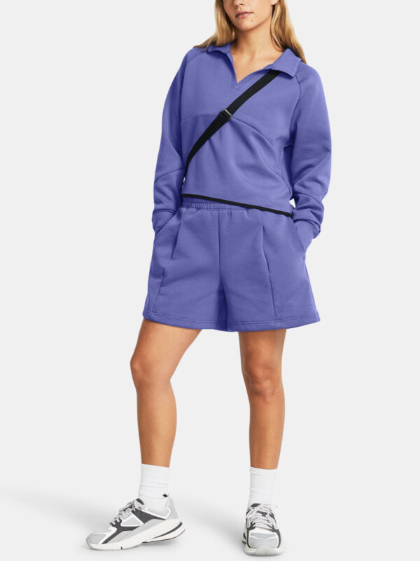 Under Armour Unstoppable Flc Pltd Short-PPL - Women