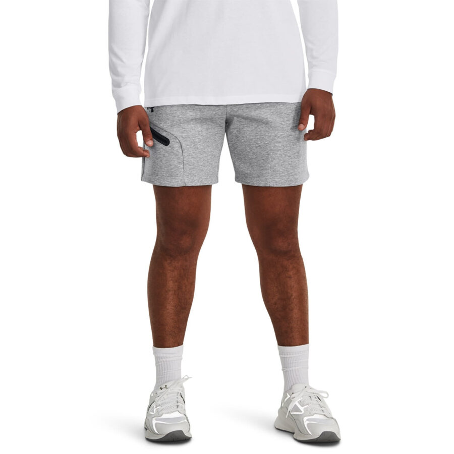 Under Armour Unstoppable Fleece Shorts Gray XXL-alacsony-ár