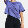 Under Armour Vanish Energy Emboss Crop T-Shirt SS-PPL - Women