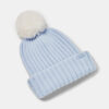 Under Armour W Halftime Pom Beanie-BLU Hat - Women's