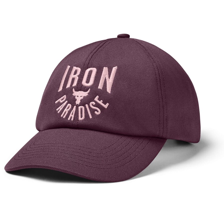 Under Armour W Project Rock Cap Purple Universal-alacsony-ár