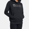 Under Armour Women's Rival Fleece Wordmark Hoodie - Women's