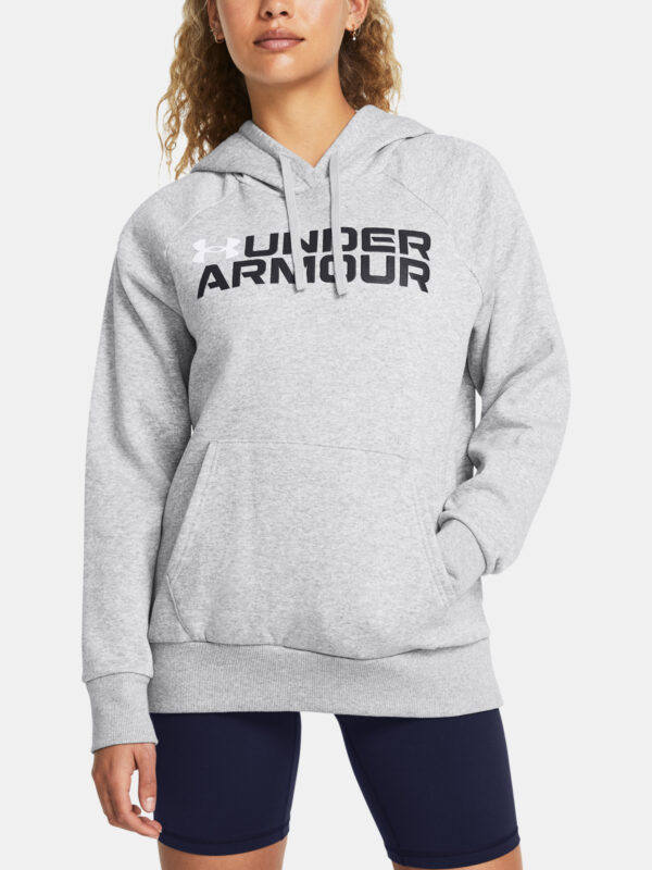 Under Armour Women's Rival Fleece Wordmark Hoodie - Women's