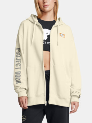 Under Armour Women's Sweatshirt Pjt Rck HWT FZ Hard at Wrk - Women's