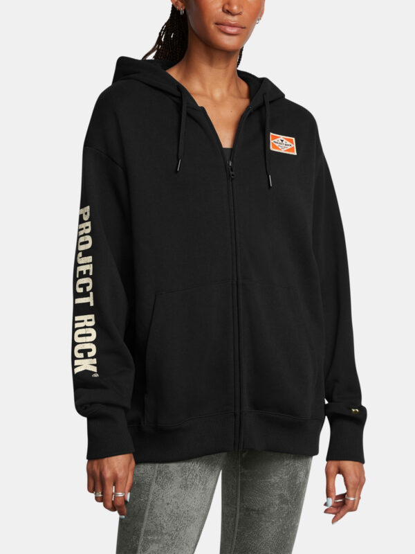 Under Armour Women's Sweatshirt Pjt Rck HWT FZ Hard at Wrk - Women's
