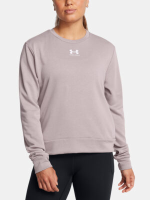 Under Armour Women's Sweatshirt Rival Terry Crew - Women's Under Armour Women's Sweatshirt Rival Terry Crew - Women's