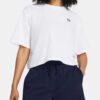 Under Armour Women's T-Shirt UA W BOXY CROP LOGO SS - Ladies