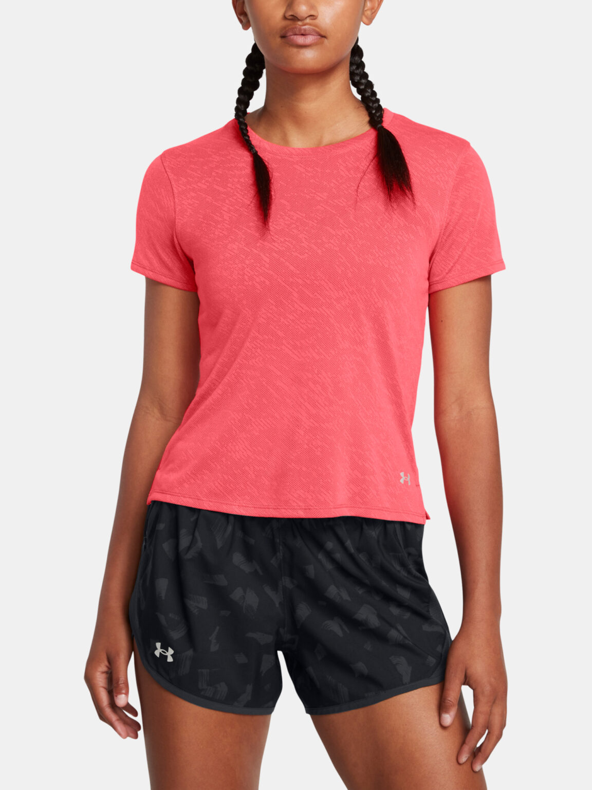 Under Armour Women's T-shirt UA Launch Camo Shortsleeve - Women's