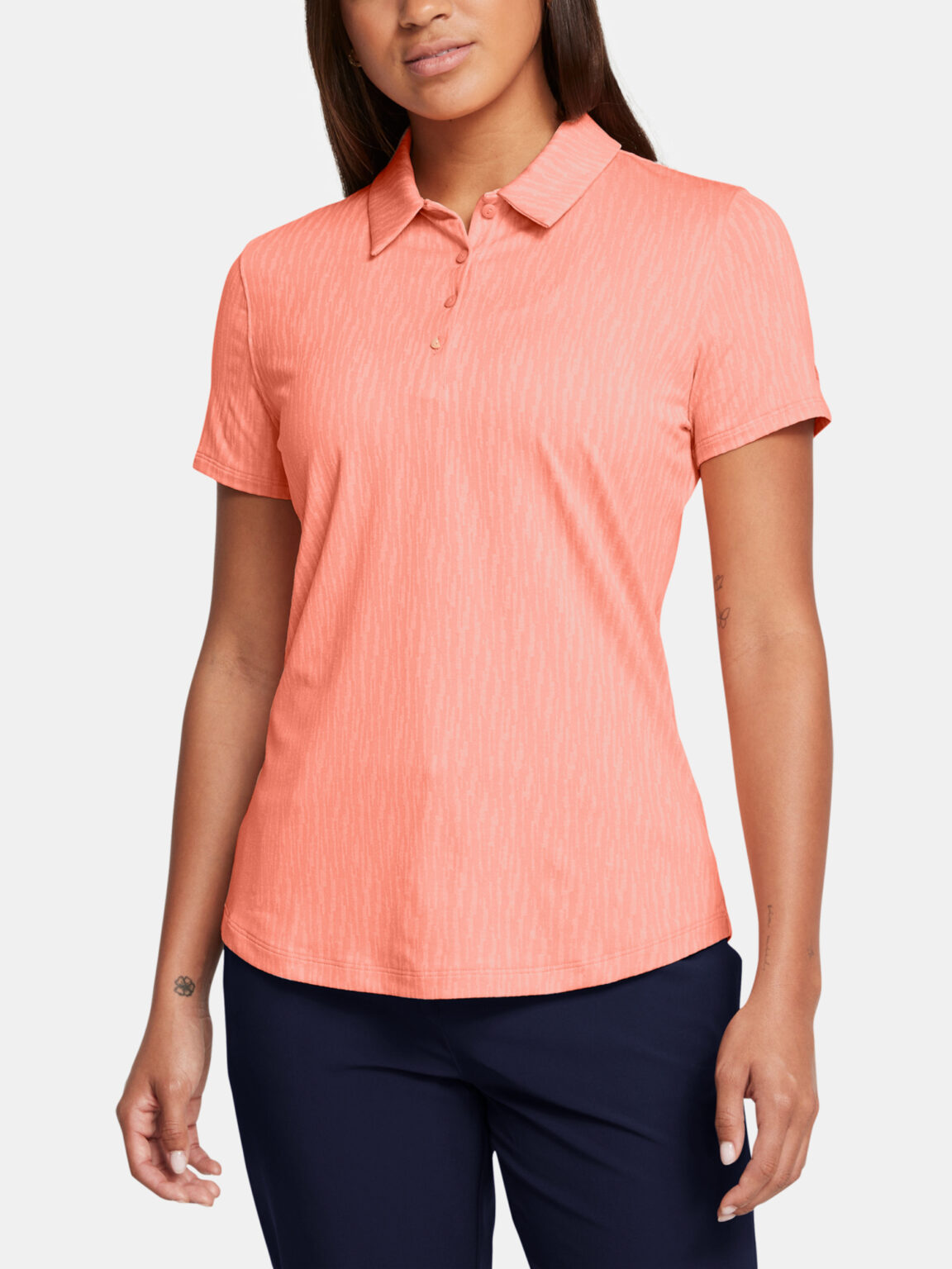 Under Armour Women's T-shirt UA Playff 3.0 Digi Jaq Polo - Women's